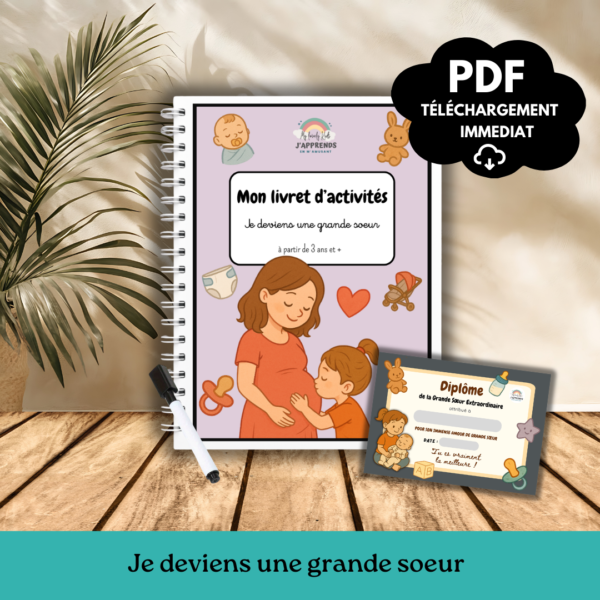 Livret d’activités - "Je deviens un(e) grand(e) frère/sœur"