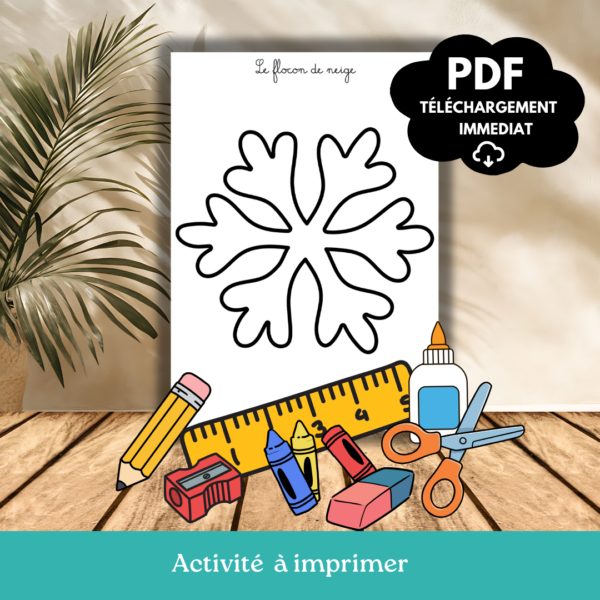 Le flocon de neige