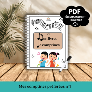 Livret d’Activités – Mon Livret de Comptines n°1