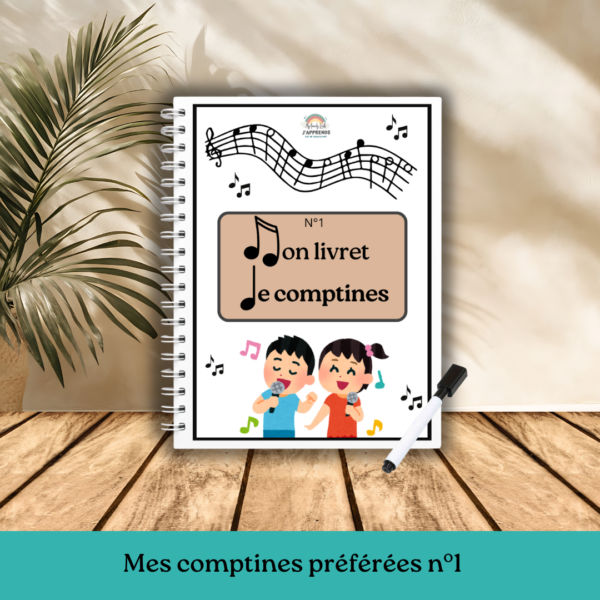 Livret d’Activités – Mon Livret de Comptines n°1