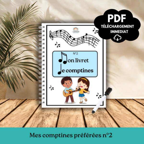 Livret d’Activités – Mon Livret de Comptines n°2