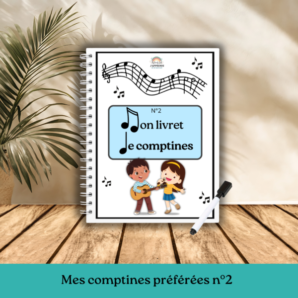 Livret d’Activités – Mon Livret de Comptines n°2