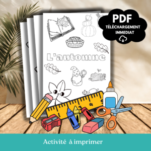 25 coloriages d'automne