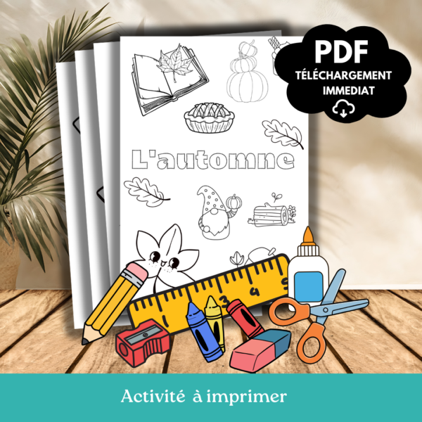 25 coloriages d'automne