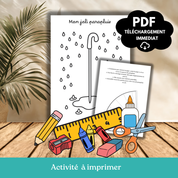 Mon parapluie en 3D