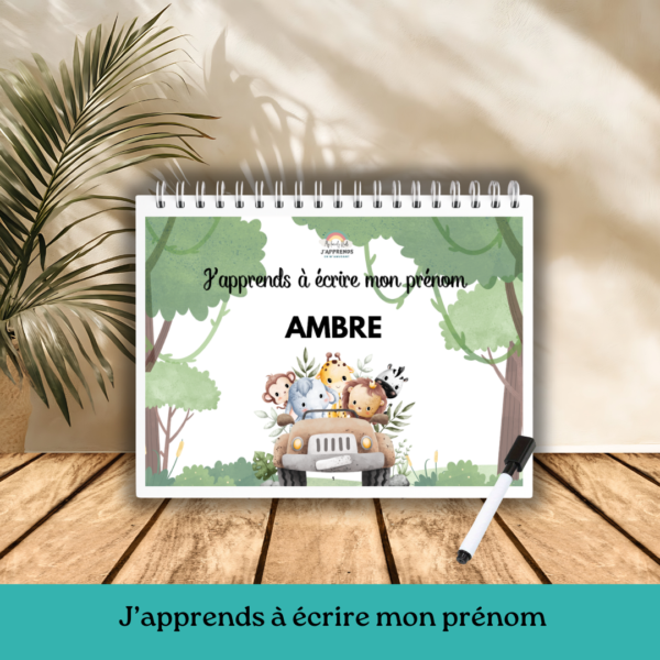 Livret d’Activités – J’écris Mon Prénom