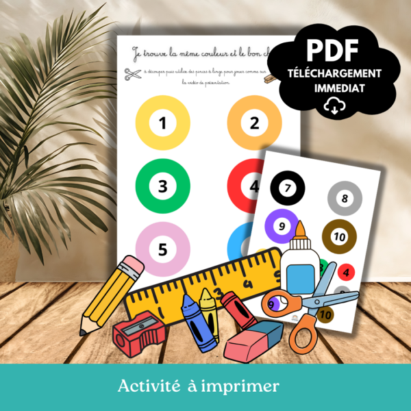 Associe et pince !
