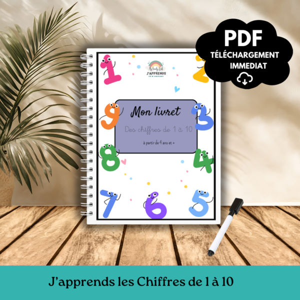 Livret d’activités "Les Chiffres de 1 à 10"