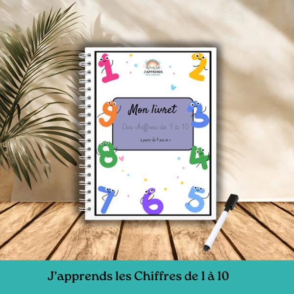 Livret d’activités "Les Chiffres de 1 à 10"