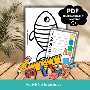 Activité graphisme : le poisson