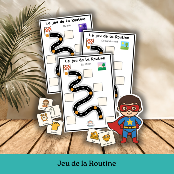 Jeu de la Routine – Organiser sa Journée en S’amusant