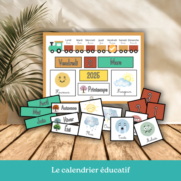 Un incontournable : le calendrier éducatif !