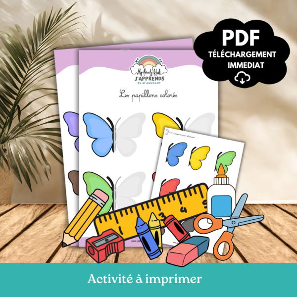 Les Papillons de Couleur