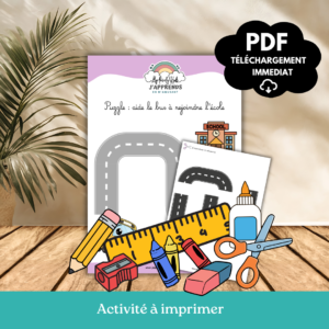 Aide le bus à rejoindre l'école